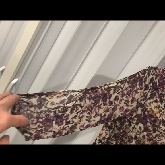 LUCKY 90s BOHO blouse EUC gently loved perfect colors for Fall - Picture 5 of 5